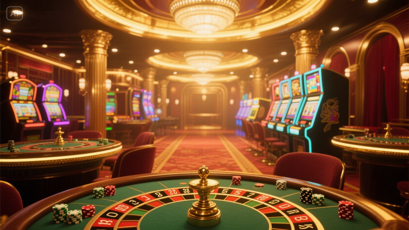 Casino Gambling classic desktop and mobile interfaces